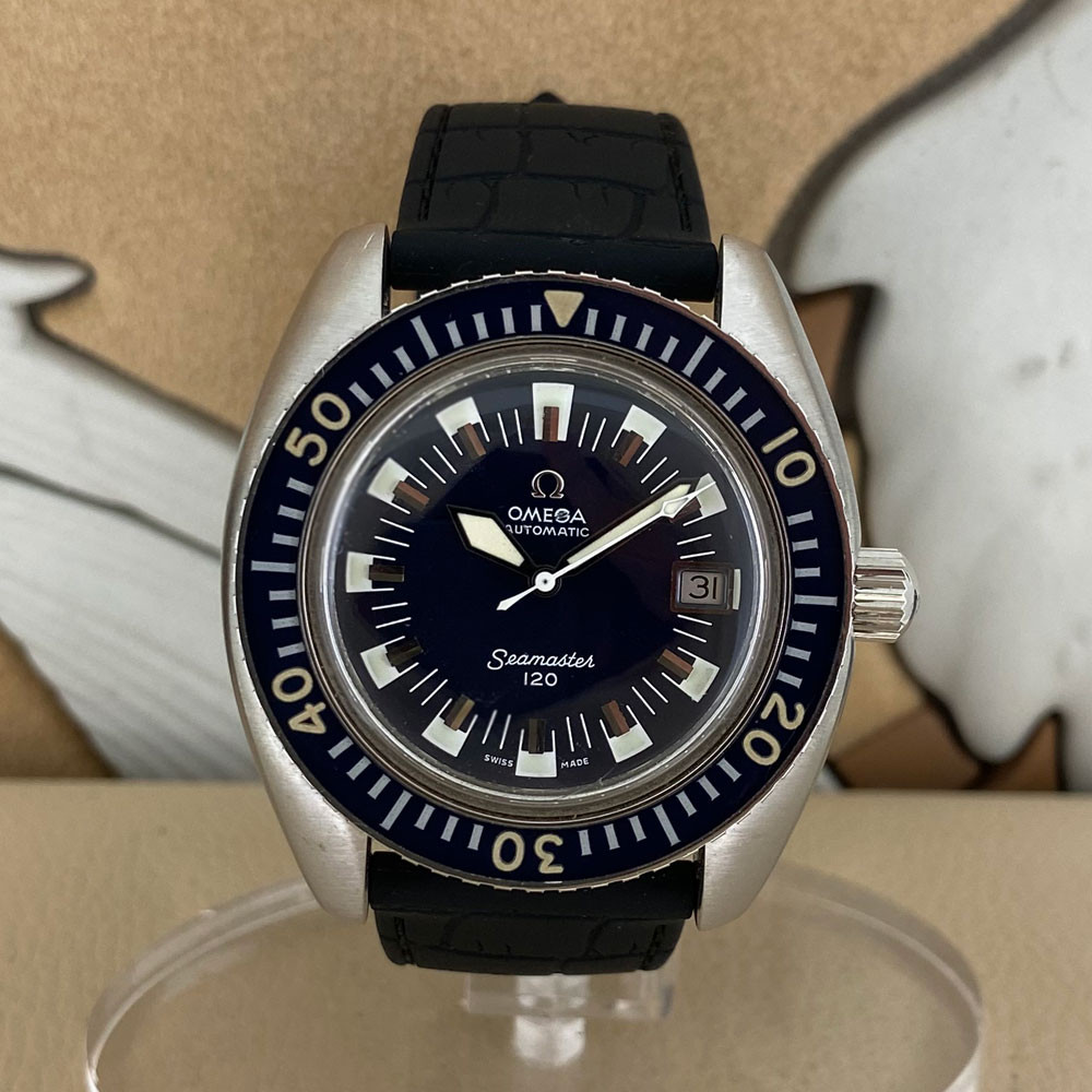Omega Seamaster 120 Deep Blue Service Dial ST 166.073